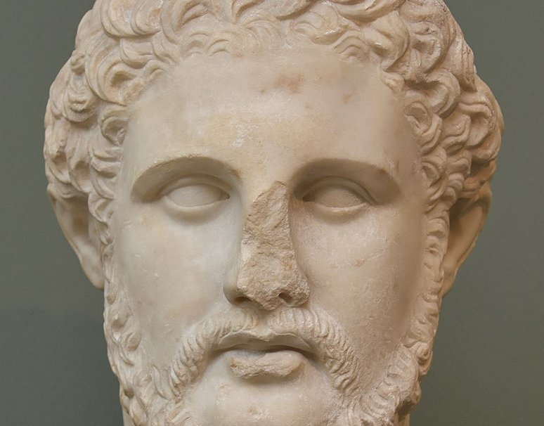 Bust of Philip II, Roman copy from a Greek original
