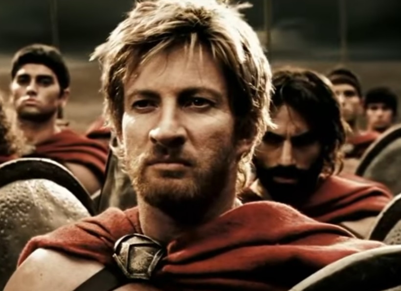 Screenshot from the movie 300 (2006)