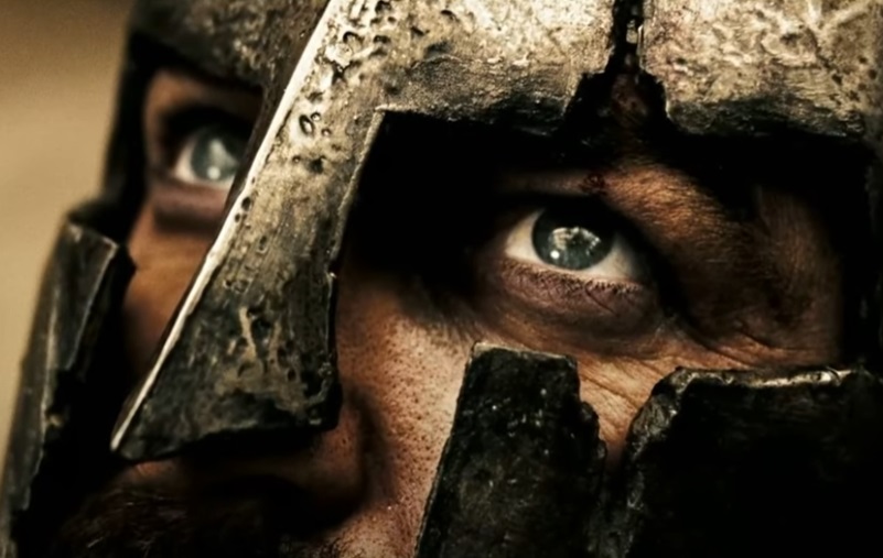 Screenshot from the movie 300 (2006)