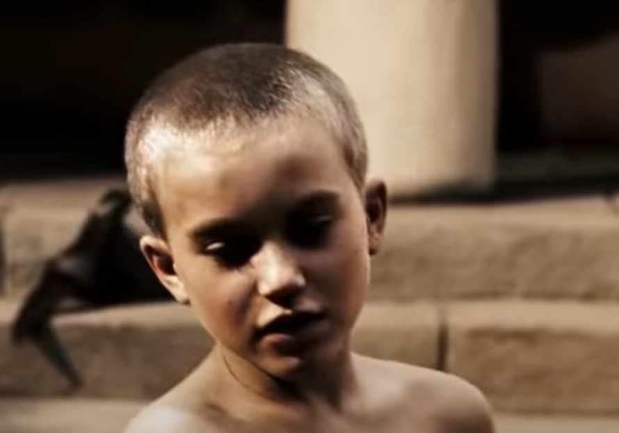 Screenshot from the movie 300 (2006)