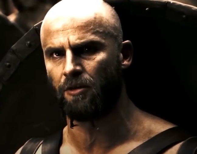 Screenshot from the movie 300 (2006)