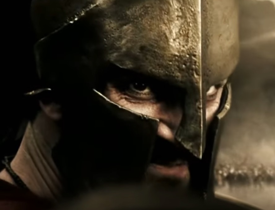 Screenshot from the movie 300 (2006)