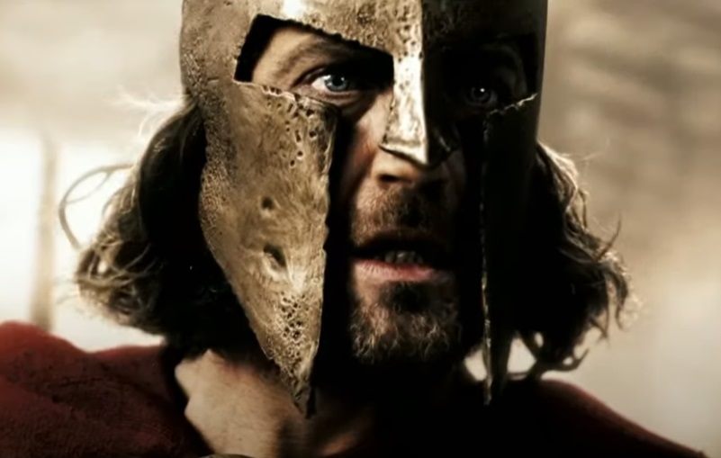 Screenshot from the movie 300 (2006)