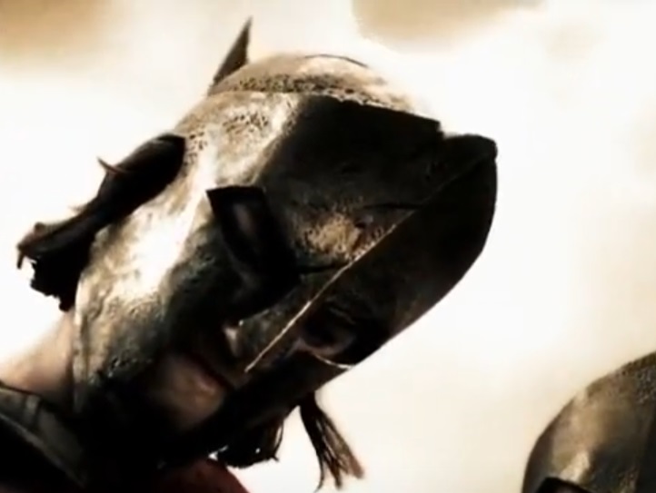 Screenshot from the movie 300 (2006)