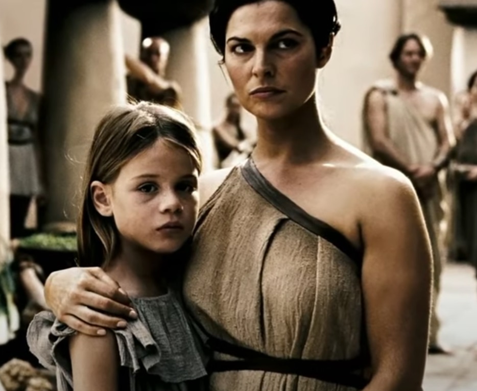 Screenshot from the movie 300 (2006)