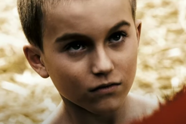 Screenshot from the movie 300 (2006)