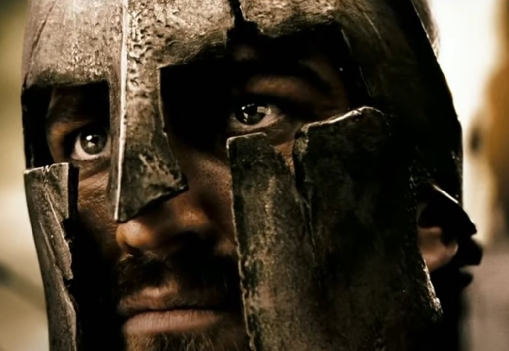 Screenshot from the movie 300 (2006)