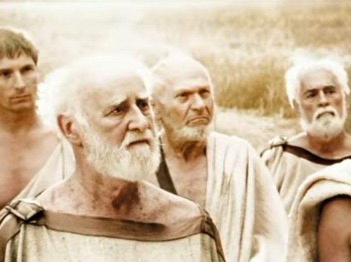 Screenshot from the movie 300 (2006)