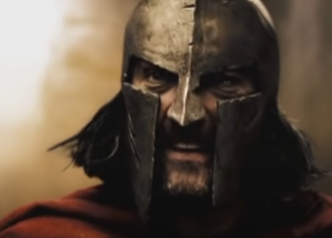 Screenshot from the movie 300 (2006)