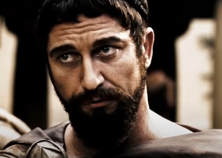 Screenshot from the movie 300 (2006)