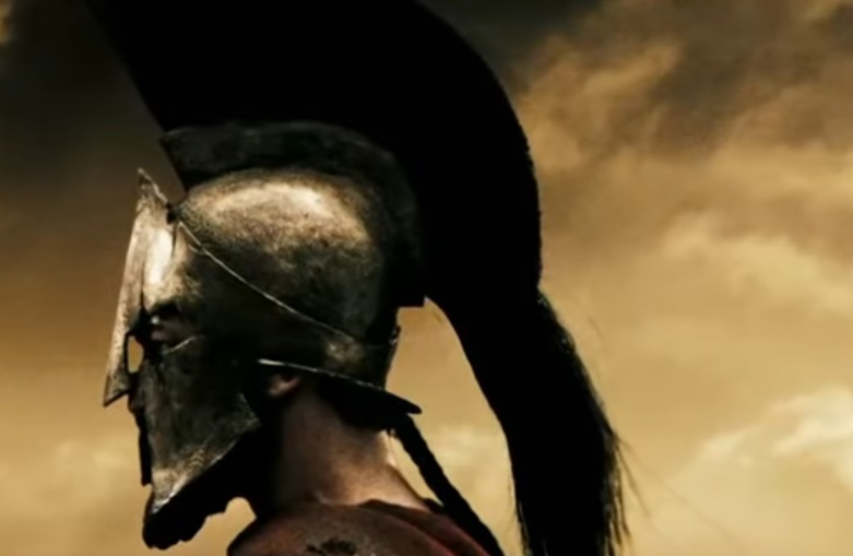 Screenshot from the movie 300 (2006)