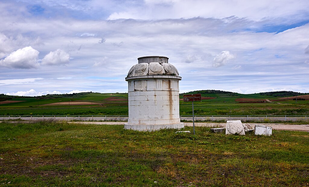 The Victory Monument Of The Thebans At Leuctra