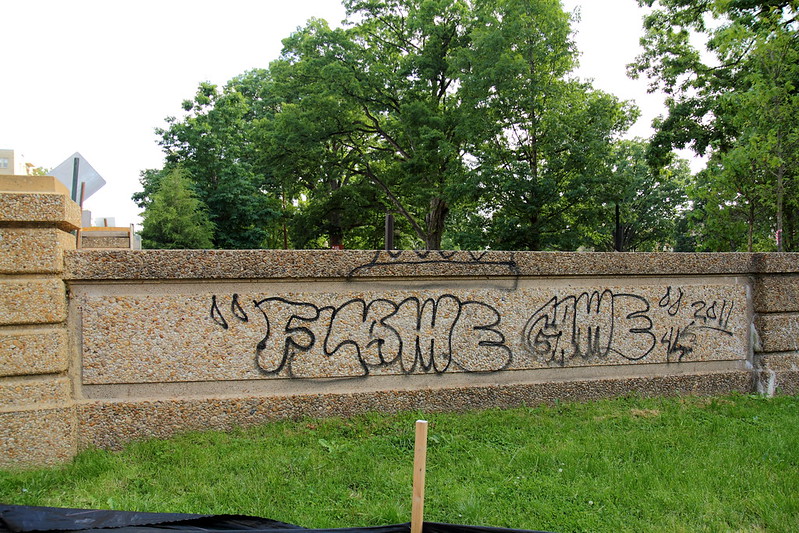 Meridian Hill Park Graffiti