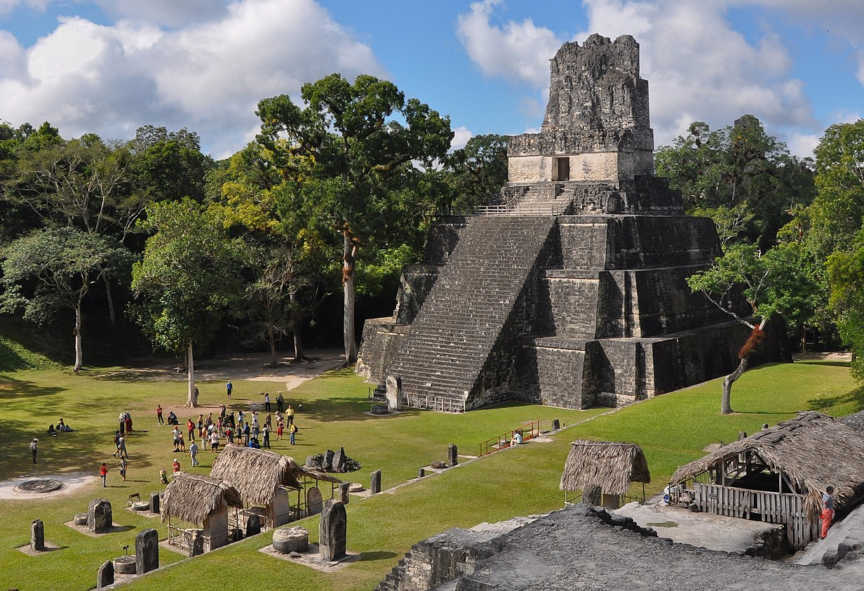 The Tikal Temple II, Guatemala