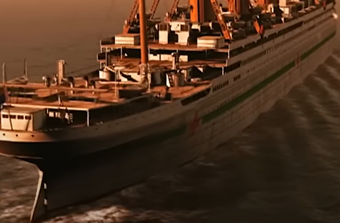 Screenshot from the movie Britannic (2020)