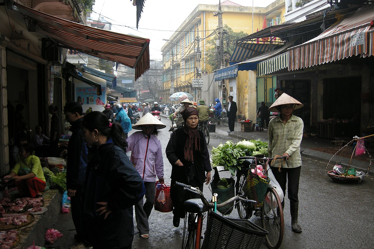 Vietnam, Hanoi, Life On The Streets