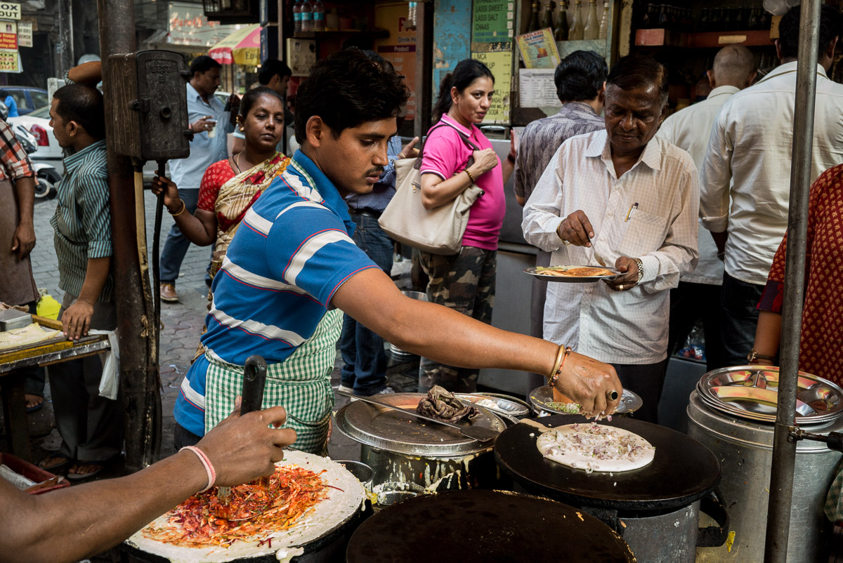 Street Food Vendor - Mumbai, India