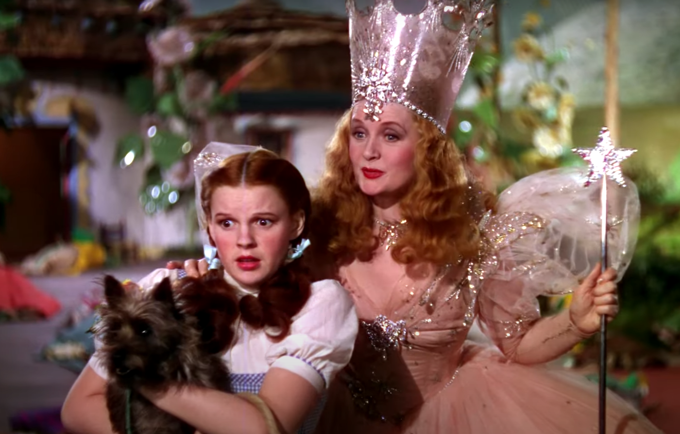 A screenshot from the movie The Wizard of Oz