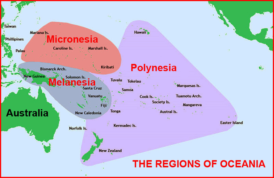 Regions of Oceania
