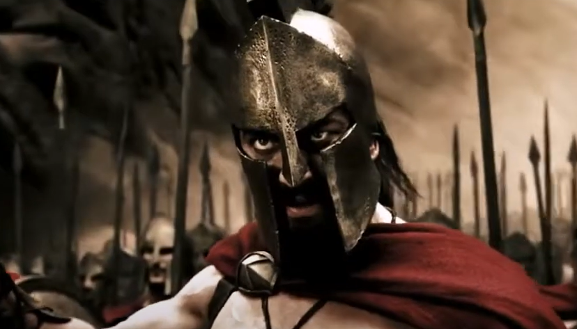 Screenshot of the movie 300 (2006)