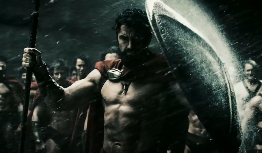 Screenshot of the movie 300 (2006)