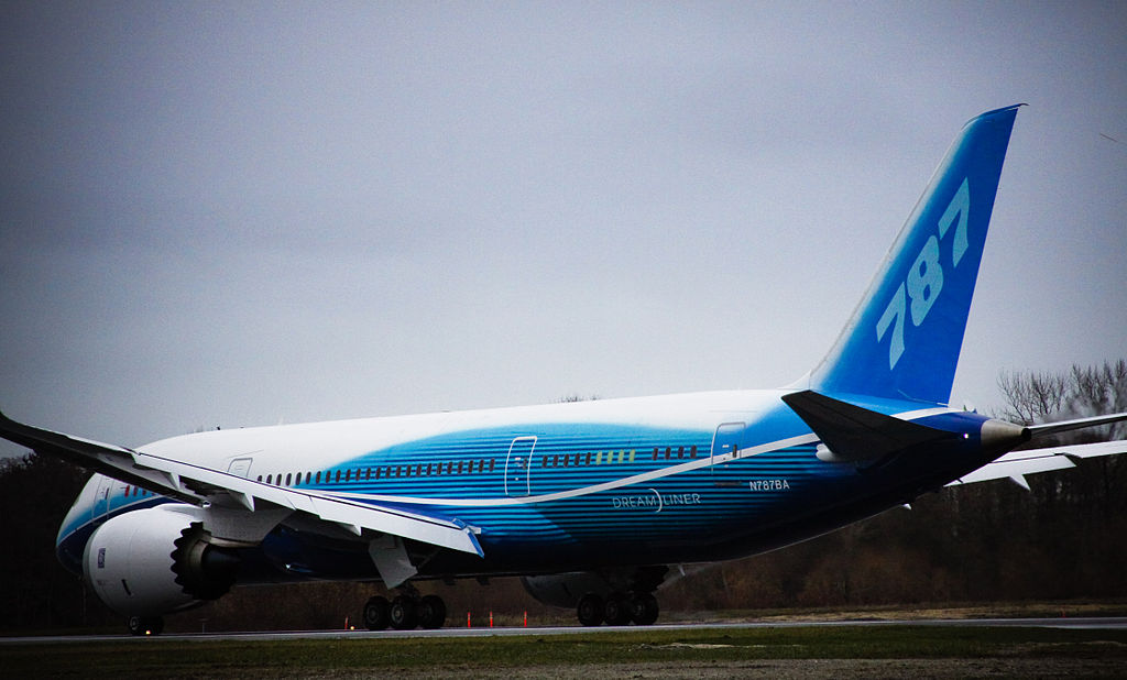Photo taken Prior to the first flight of Boeing 787 Dreamliner on December 15, 2009.