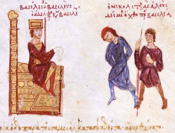 Emperor Basil II and Nikolitza