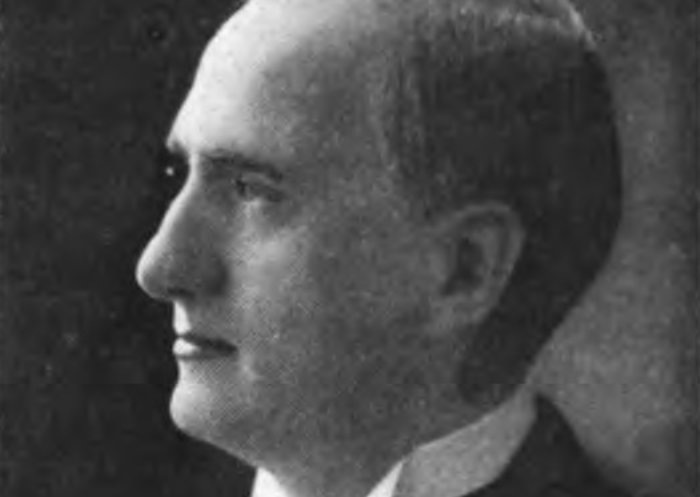 Grayscale Portrait Photo of Portrait of Edward N. Hines