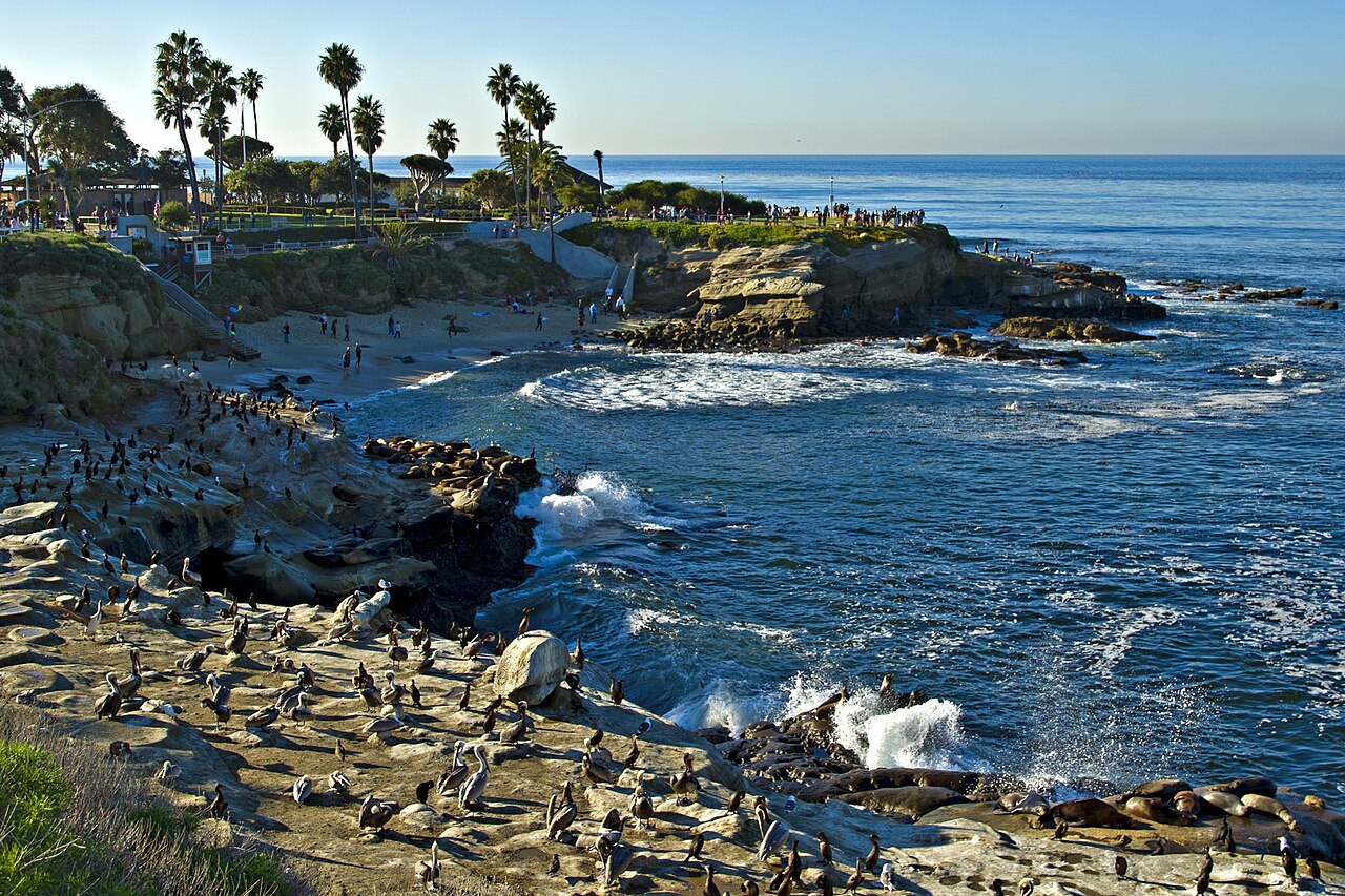La Jolla Cove California Beach Pacific Ocean Dec 2011