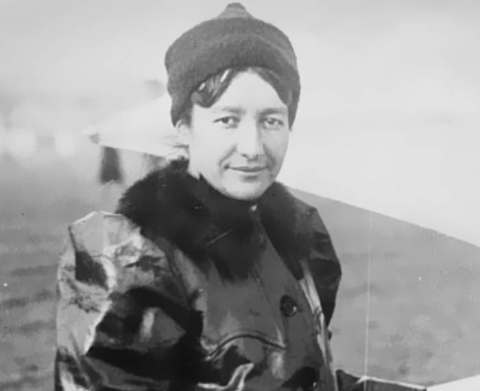 French aviator Marie Marvingt (1875-1963)