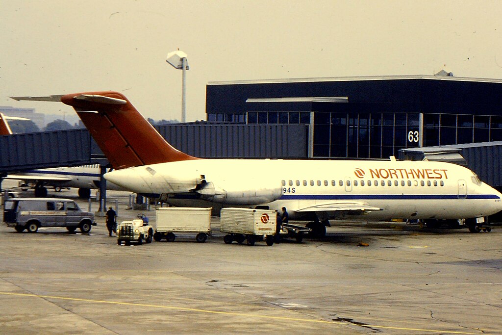 Photo of N94S, the aircraft involved in the 1972 hijacking