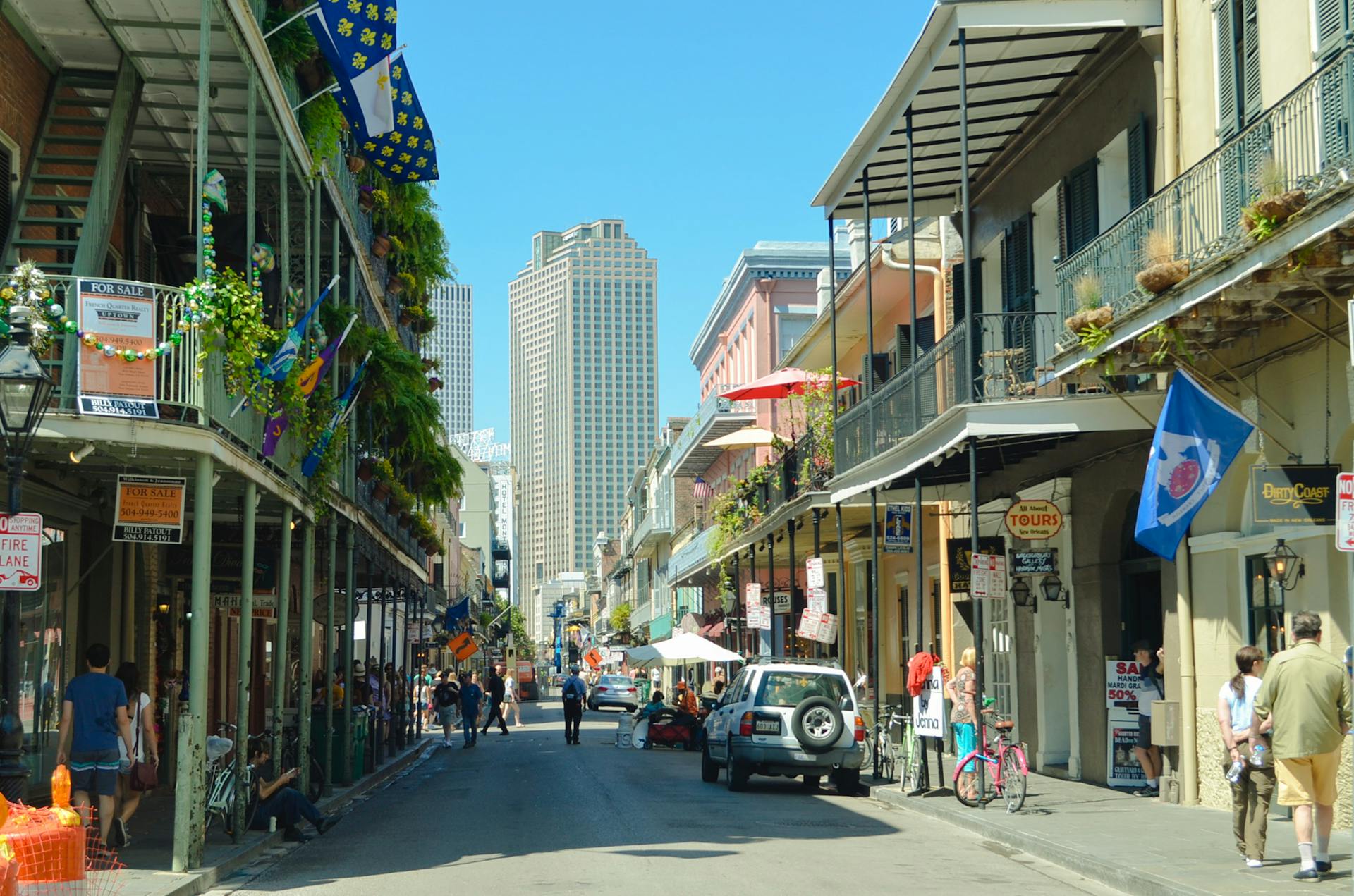 View of Buildings  in New Orleans, Louisiana, USA