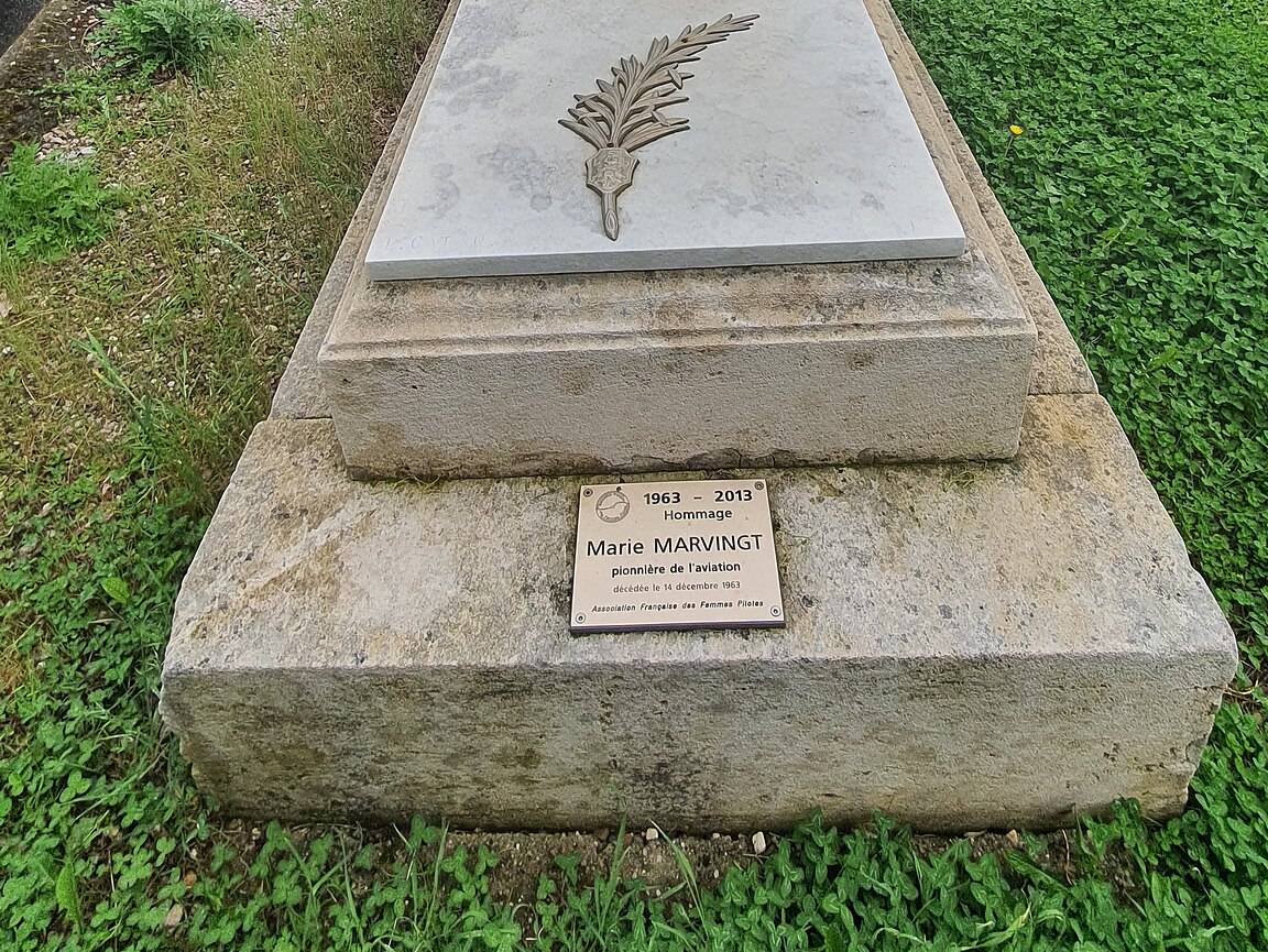 Marie Marvingt grave