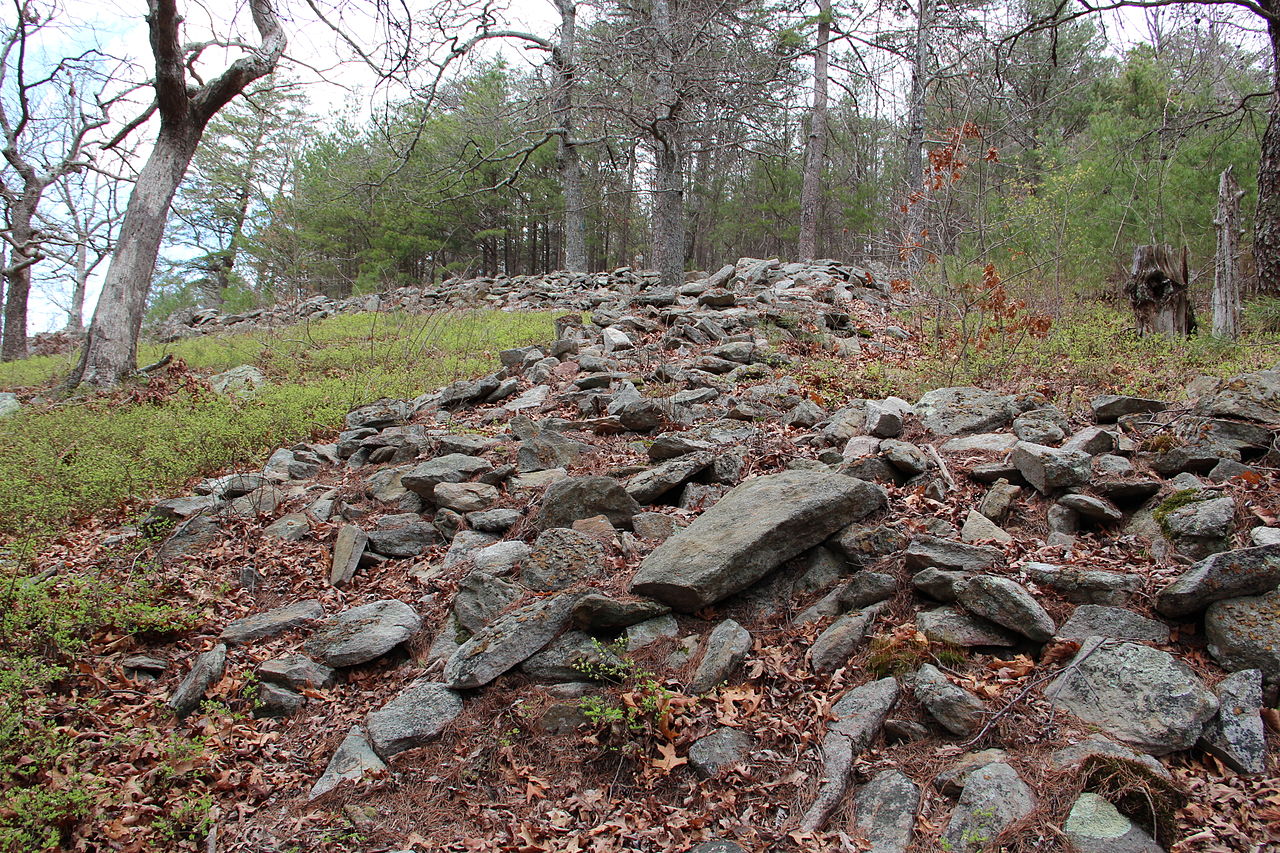 The Fort Mountain Wall