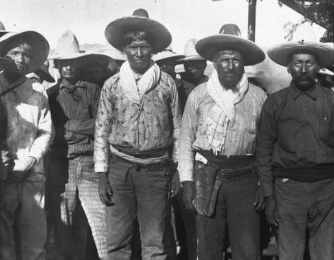 A group of Yaqui Indians