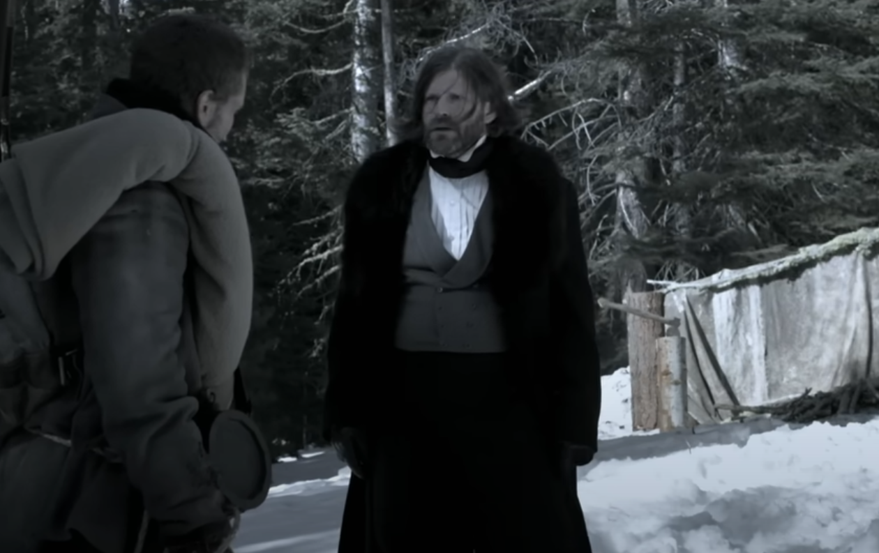 A screenshot of the movie The Donner Party