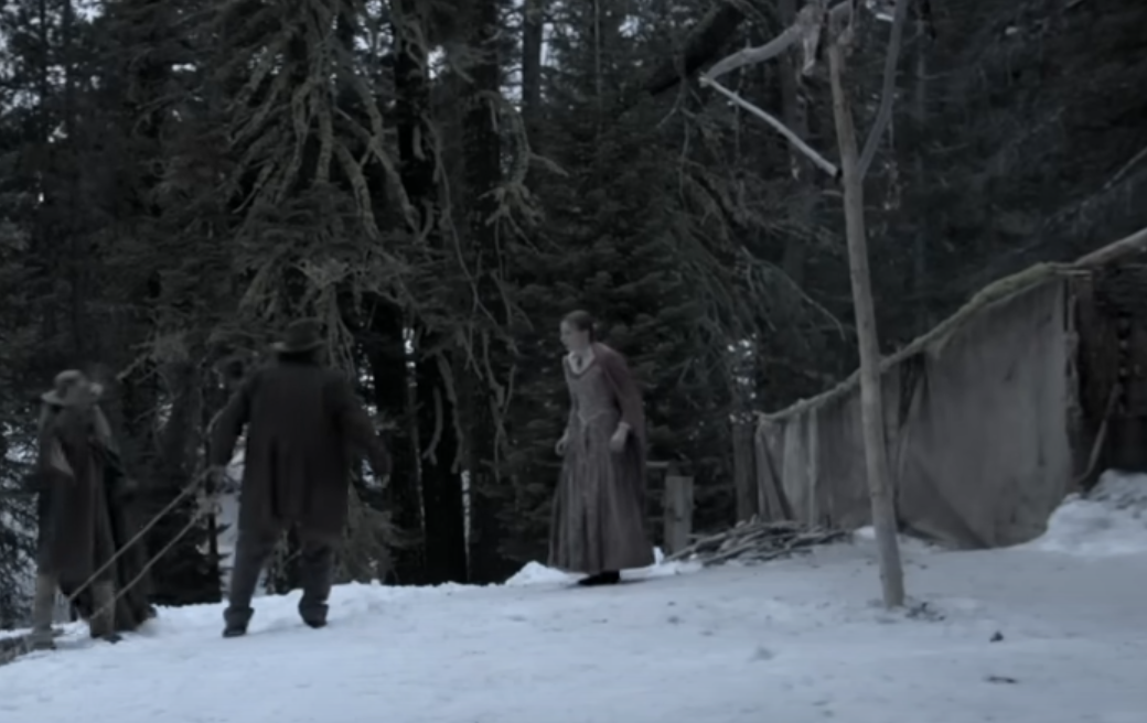 A screenshot of the movie The Donner Party