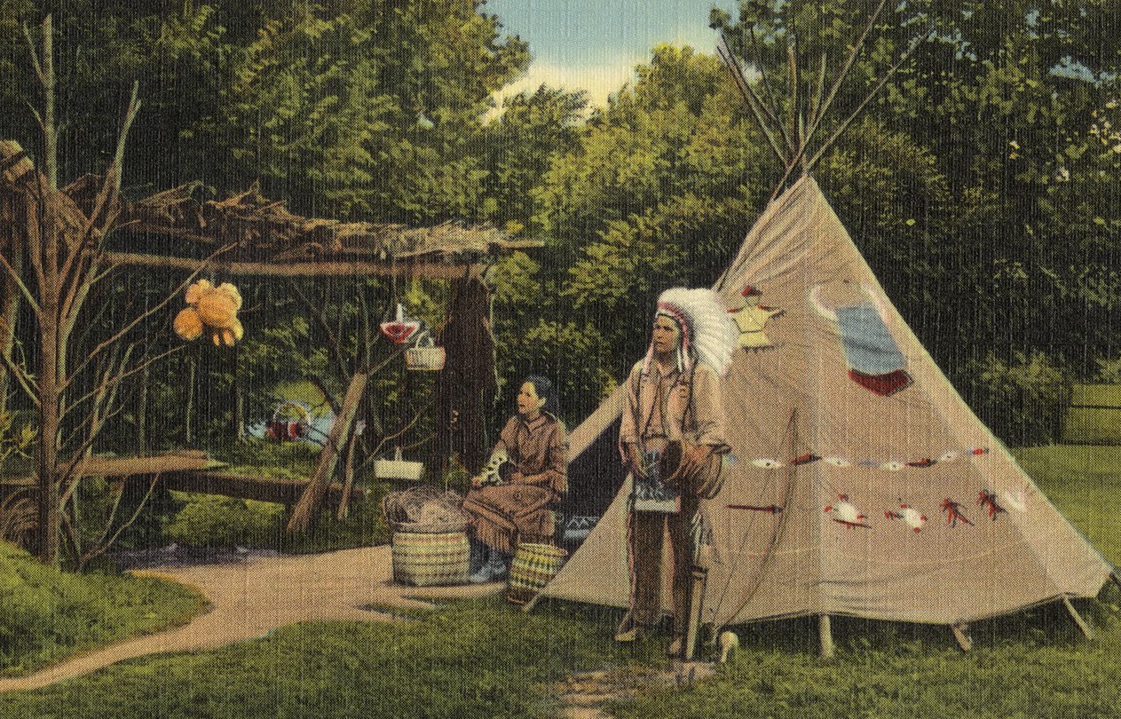 Cherokee Indians illustration