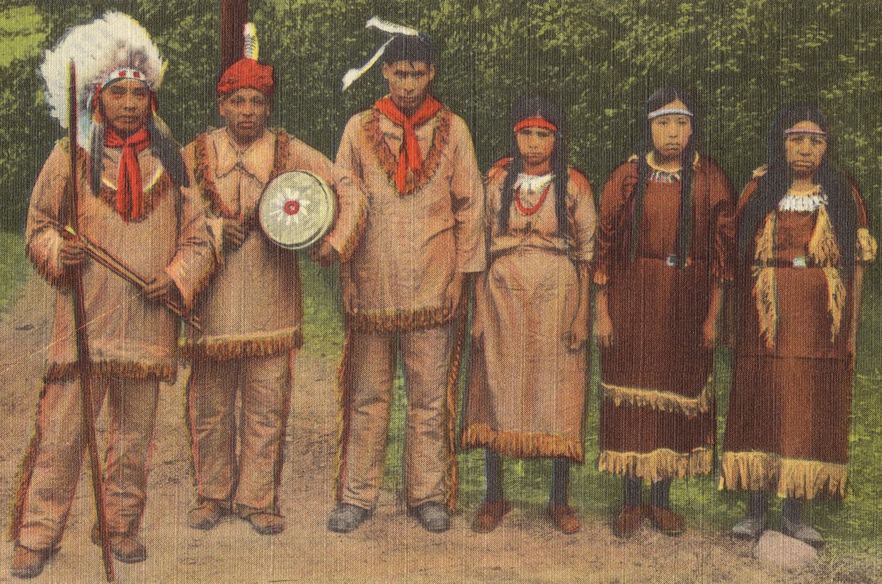 Cherokee Indians illustration