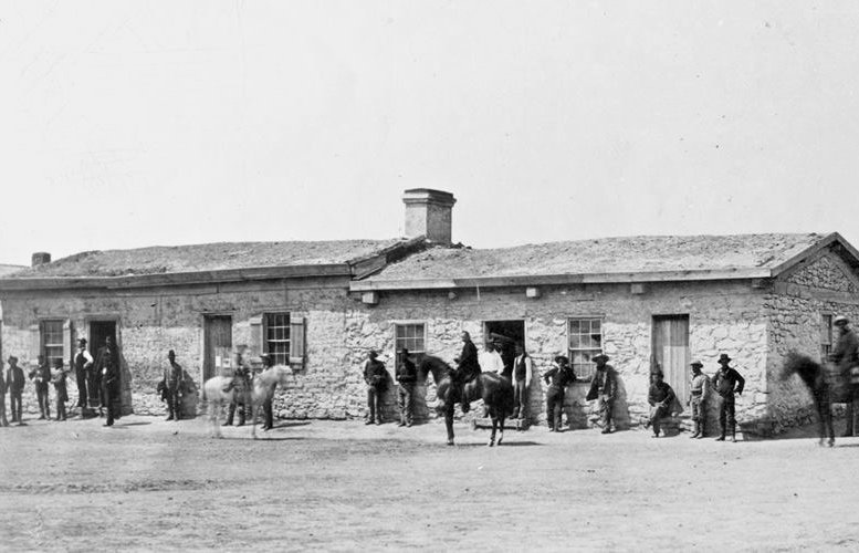 Sutler's Store, Fort Laramie National Historic Site, 1877