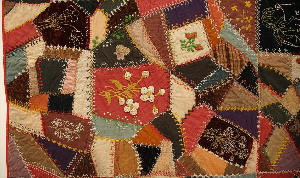 Crazy quilt - DPLA 