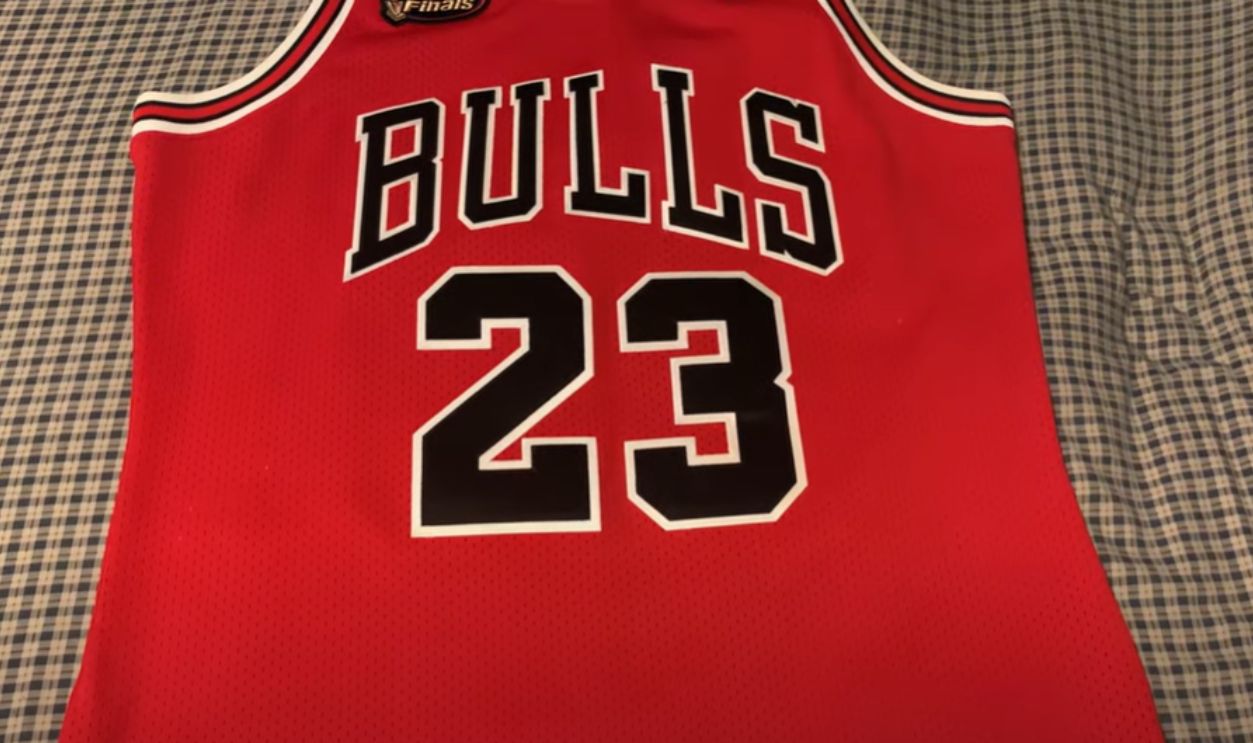 Michael Jordan Jersey Authentic Mitchell And Ness 97-98 NBA Finals