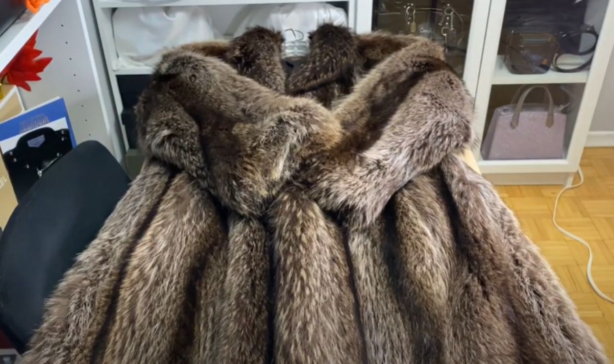 $35,000 CHRISTIAN DIOR FUR COAT