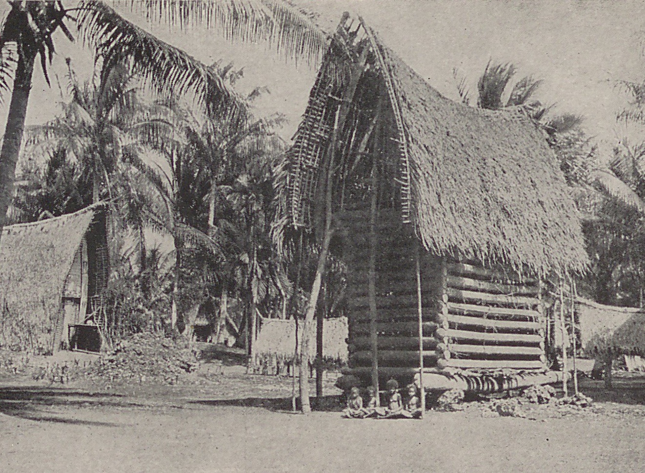 Grayscale Photo of The life of savages in North-Western Melanesia 1929
