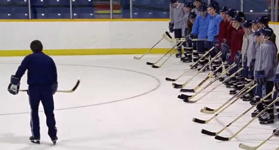 Screenshot from the movie Miracle (2004)