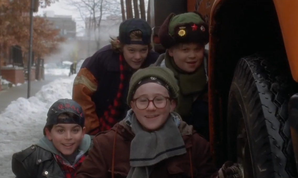 Screenshot from the movie The Mighty Ducks (1992)