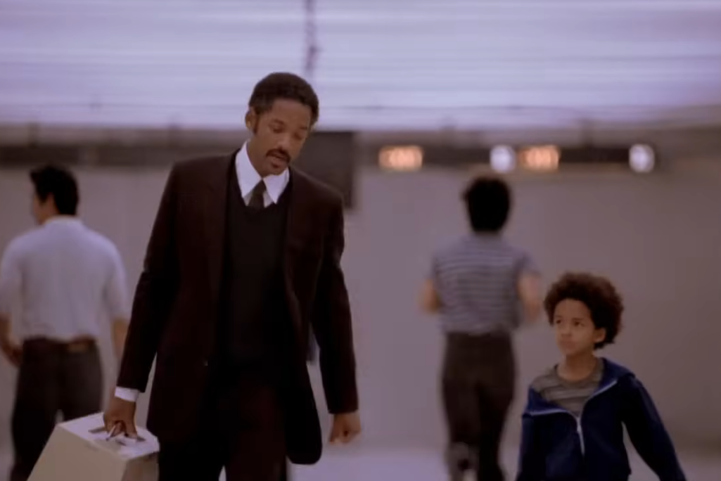 Screenshot from the movie The Pursuit Of Happyness (2006)