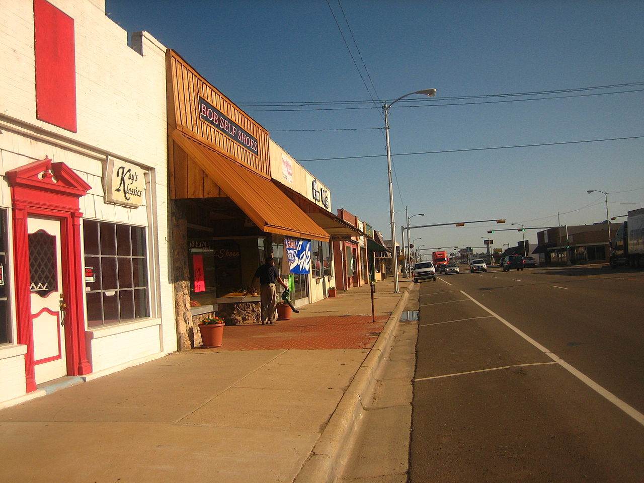 Downtown Dumas located in Texas