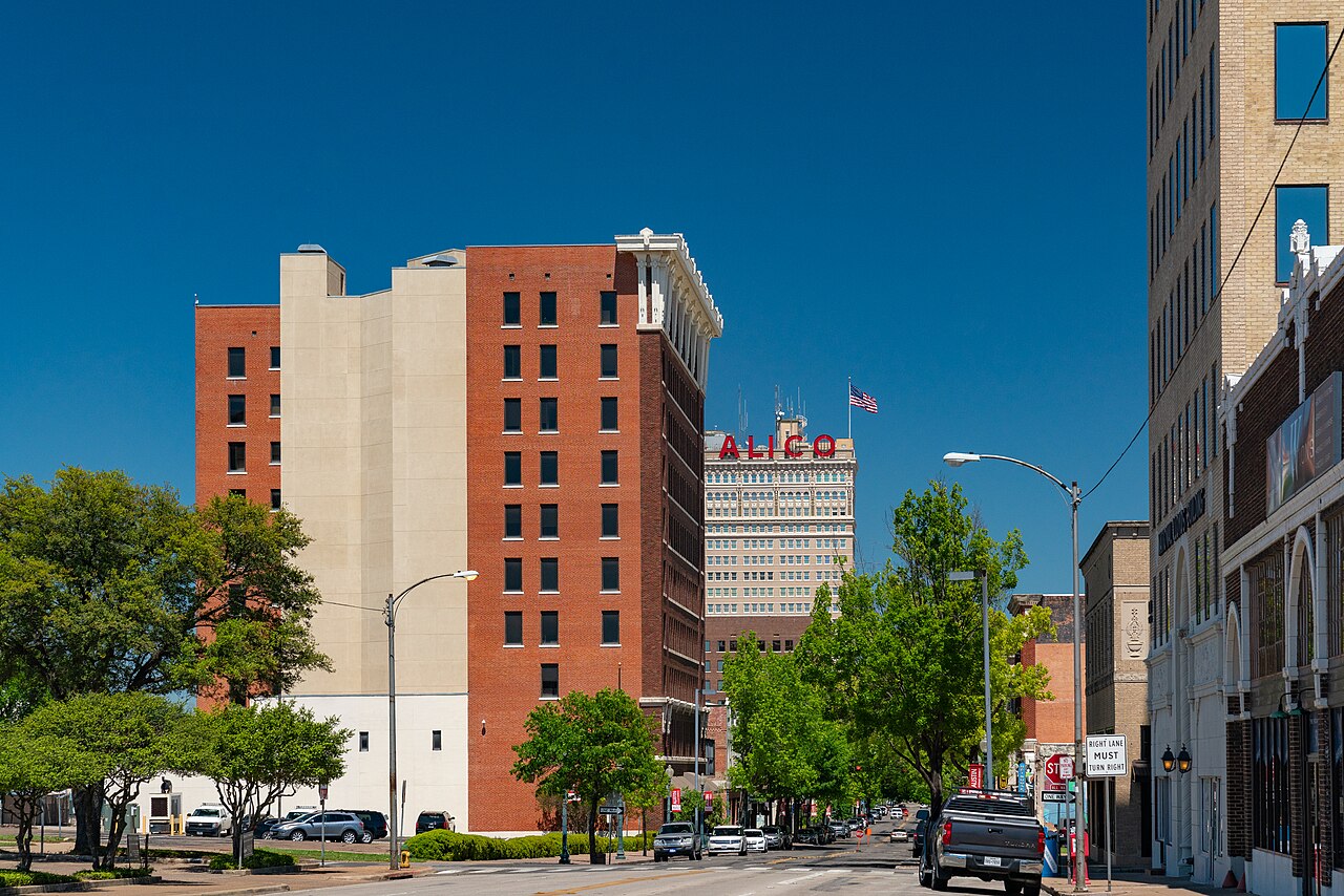 Austin Avenue in downtown Waco, Texas