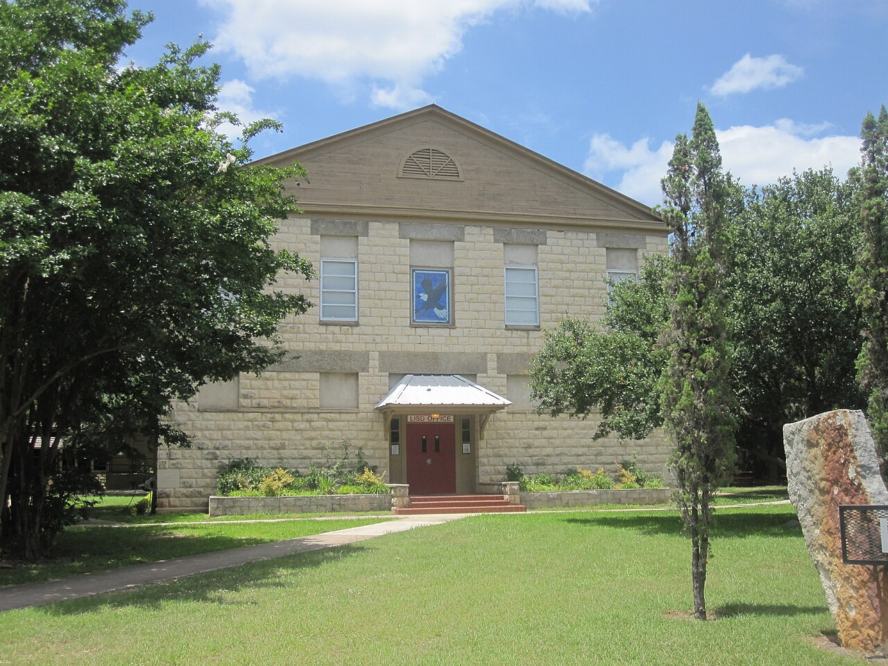 Leakey Independent School District office in Texas